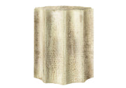 TABLE D'ACCENT - 22"H / TABLE DE BOUT EN FER OU ANTIQUE