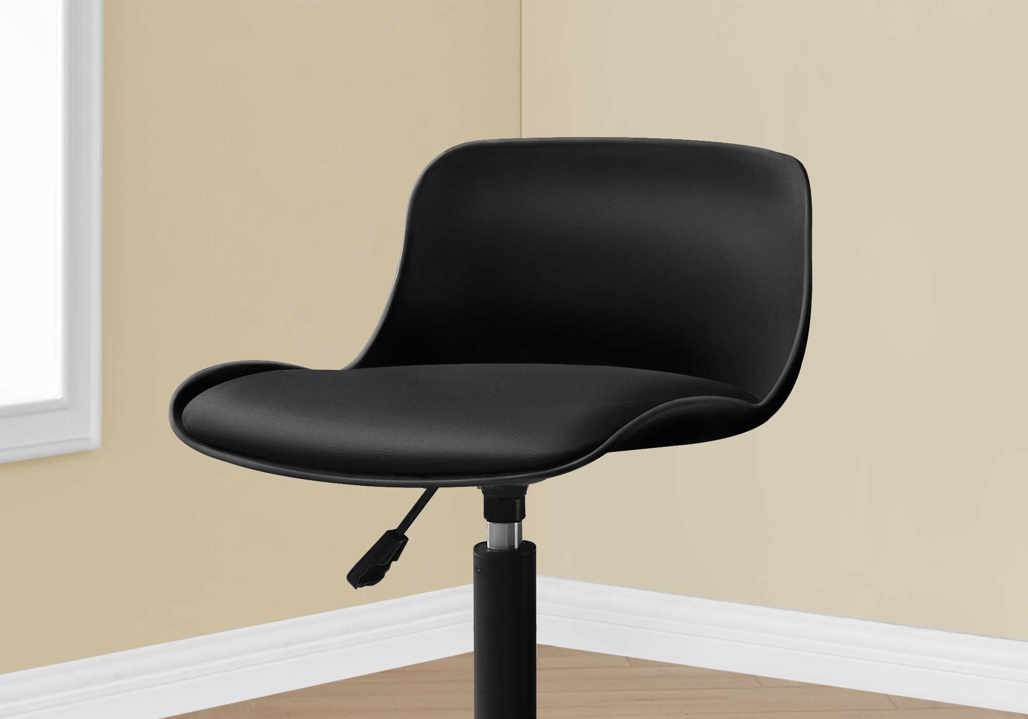 CHAISE DE BUREAU - NOIR JUVÉNILE / MULTIPOSITIONS ( Meuble Mtl )