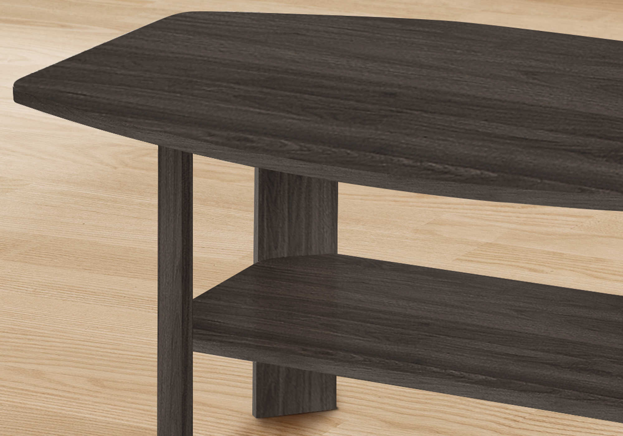 SET DE TABLE - SET 3PCS / CHENE MARRON ( Meuble Mtl ) 