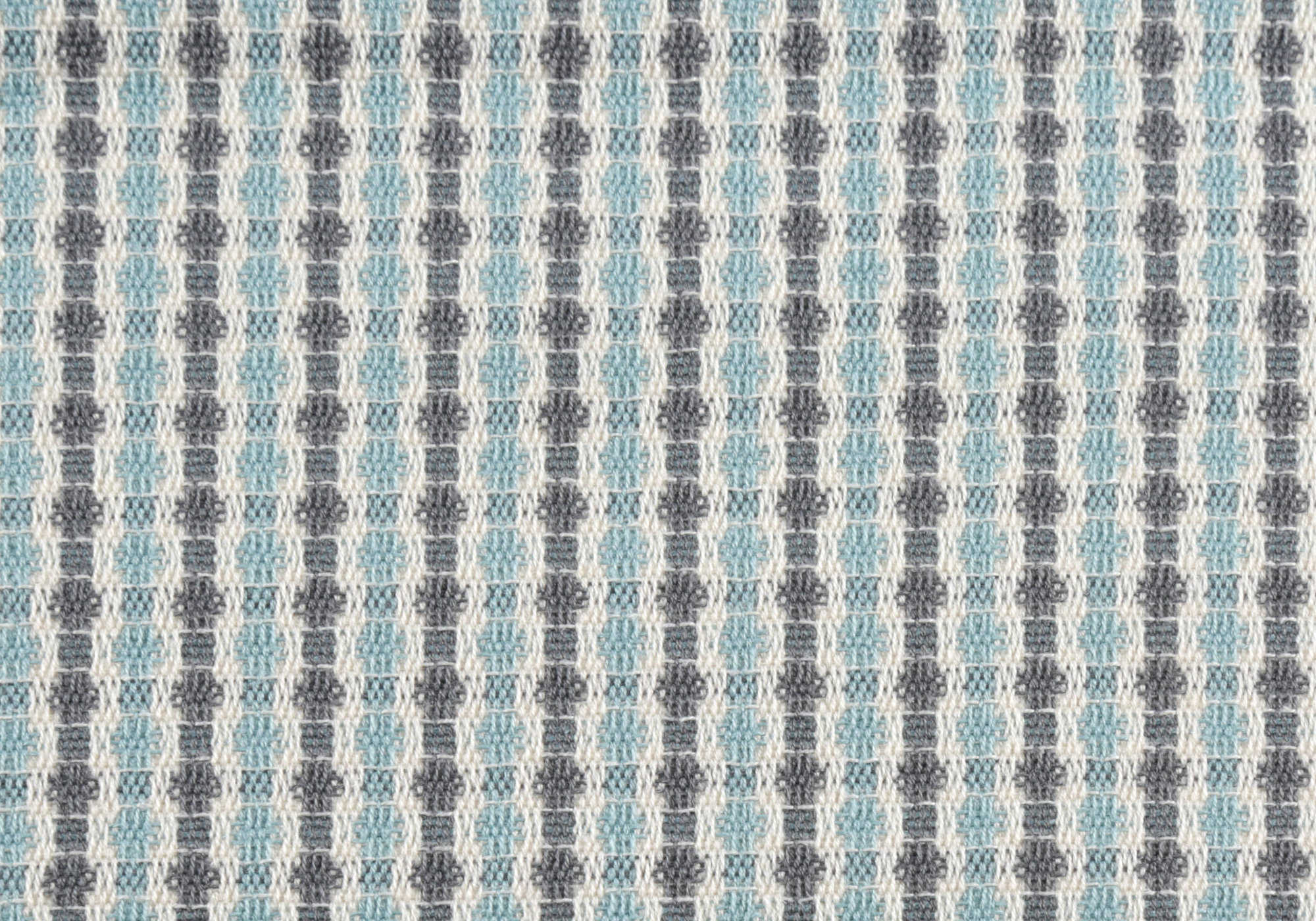 COUSSIN - 18"X 18" / BLEU CLAIR / POIS ABSTRAIT GRIS / 2PCS ( Meuble Mtl )