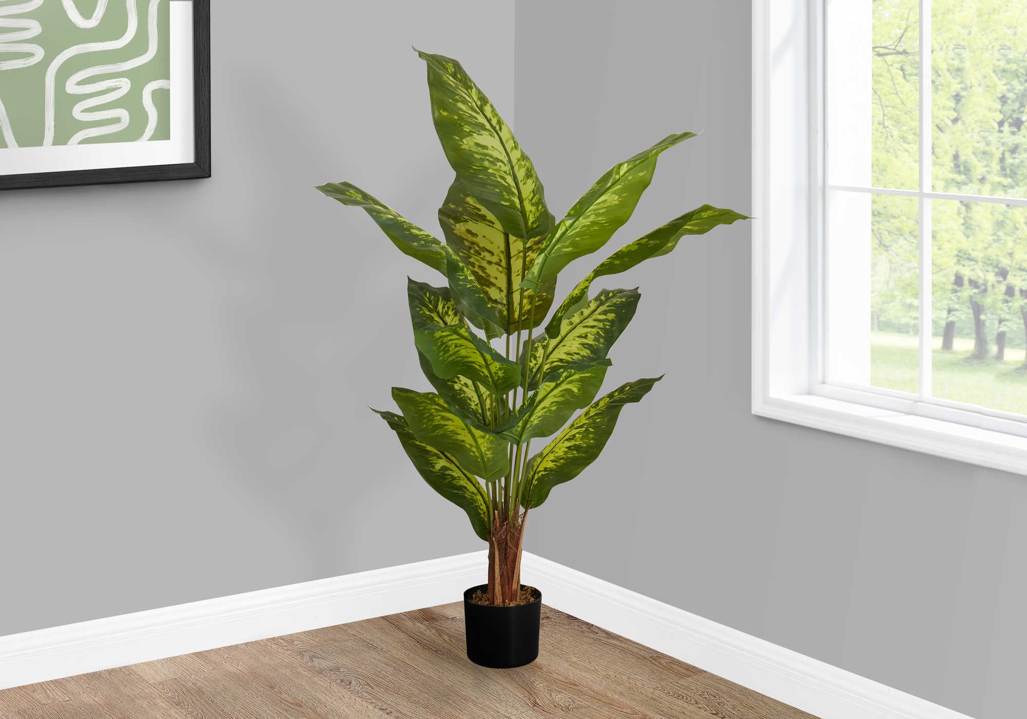 PLANTE ARTIFICIELLE - 47"H / EVERGREEN INTERIEUR POT 5"