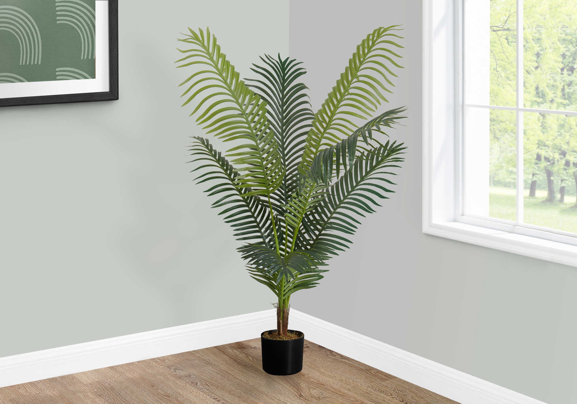 PLANTE ARTIFICIELLE - 47"H / PALMIER INTERIEUR POT 5"