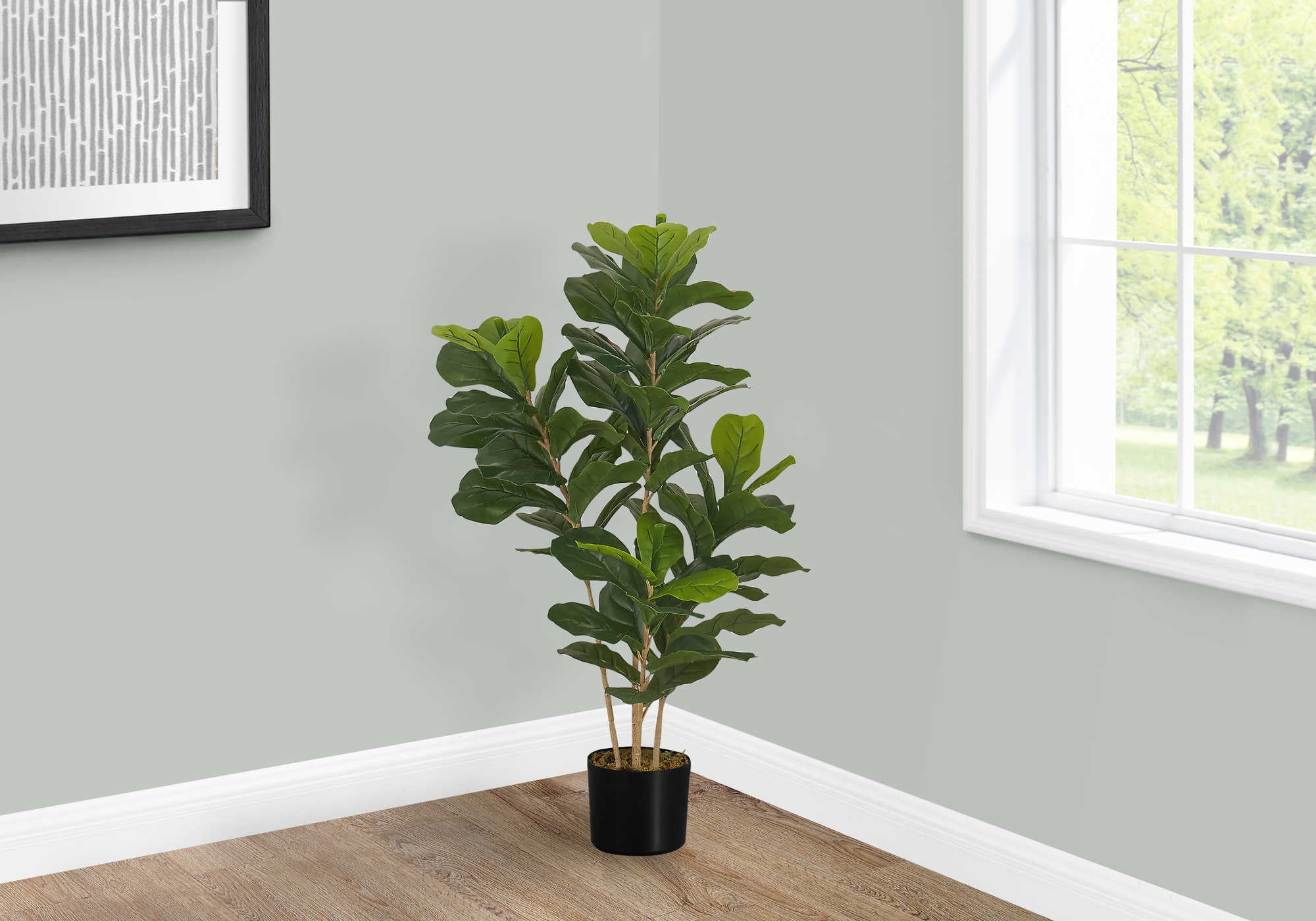 PLANTE ARTIFICIELLE - 41"H / FIDDLE INTERIEUR POT 5"
