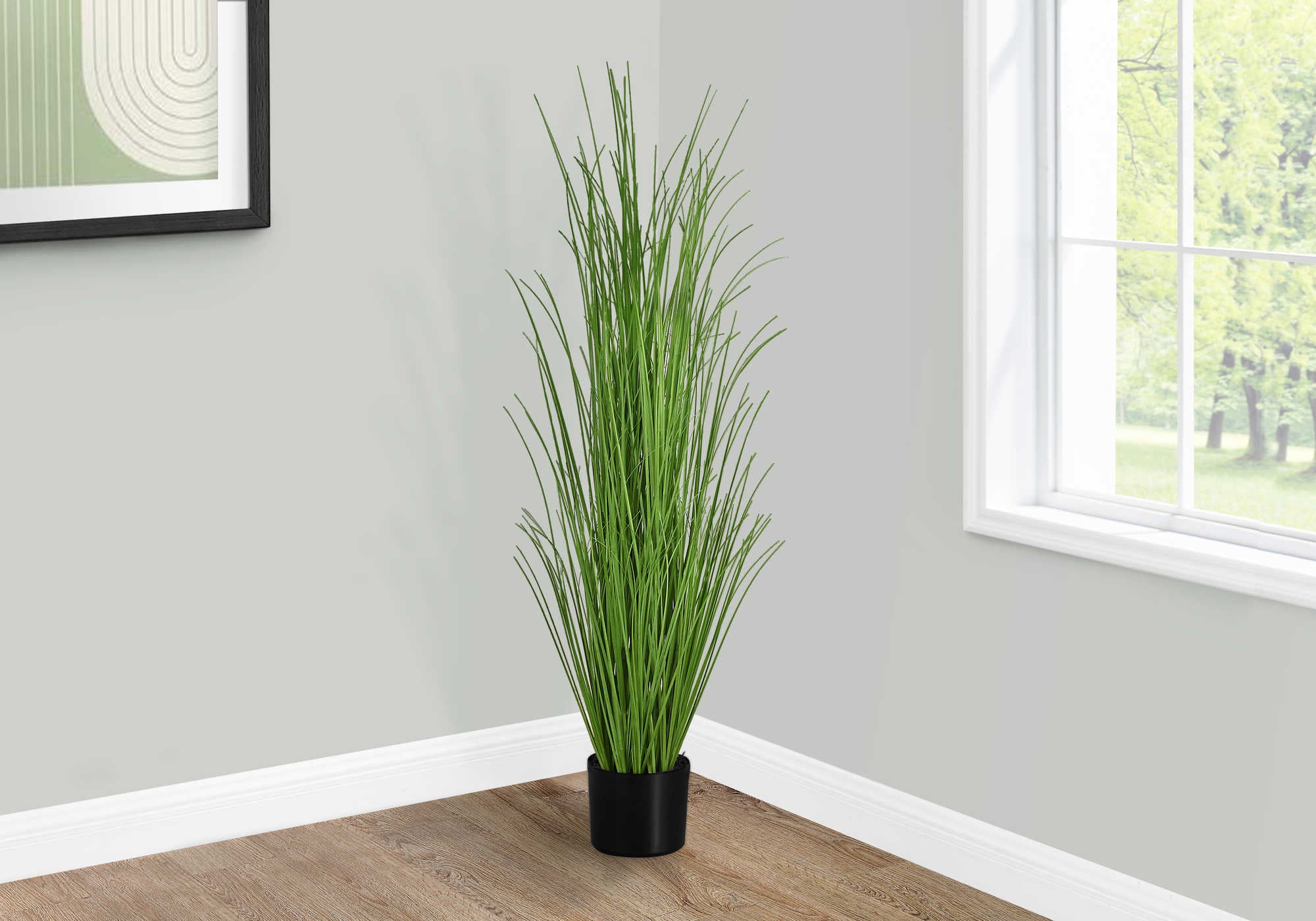 PLANTE ARTIFICIELLE - 47"H / GAZON INTERIEUR POT 5"