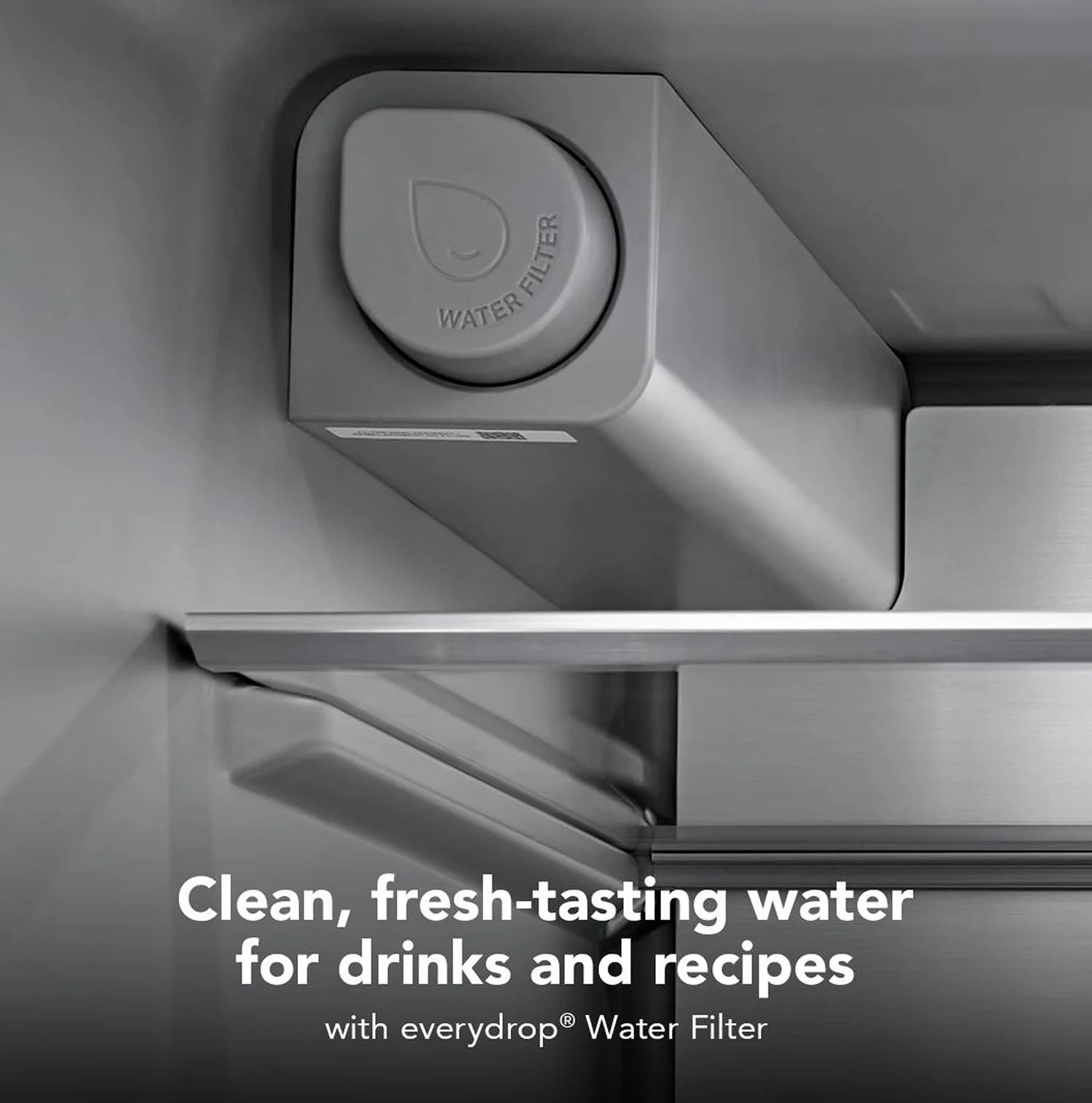 Réfrigérateur KitchenAid 36" 31 pi³ Portes Françaises Inox PrintShield™ KRFF336SPS
