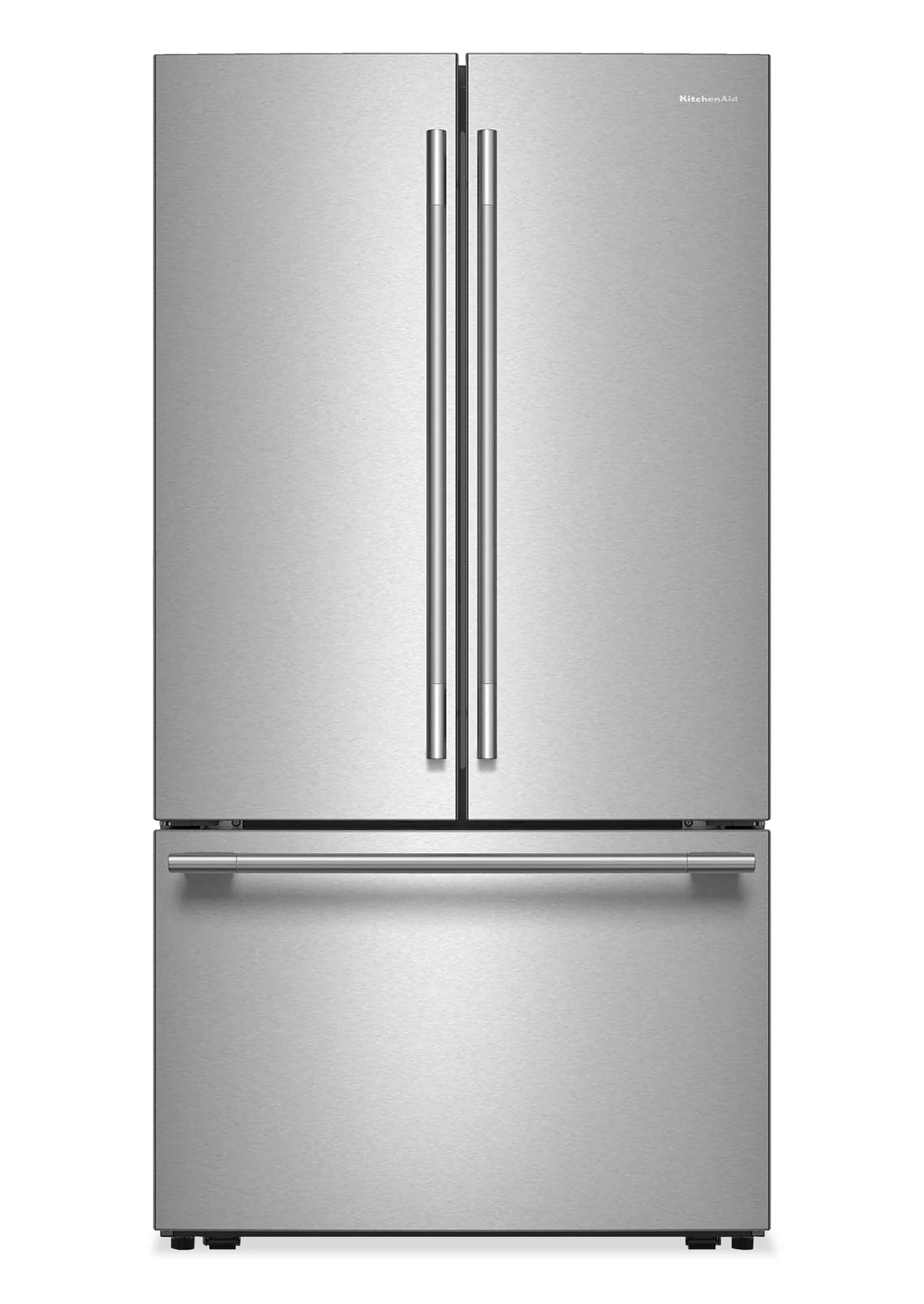 Réfrigérateur KitchenAid 36" 31 pi³ Portes Françaises Inox PrintShield™ KRFF336SPS