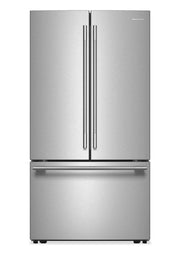 Réfrigérateur KitchenAid 36" 31 pi³ Portes Françaises Inox PrintShield™ KRFF336SPS