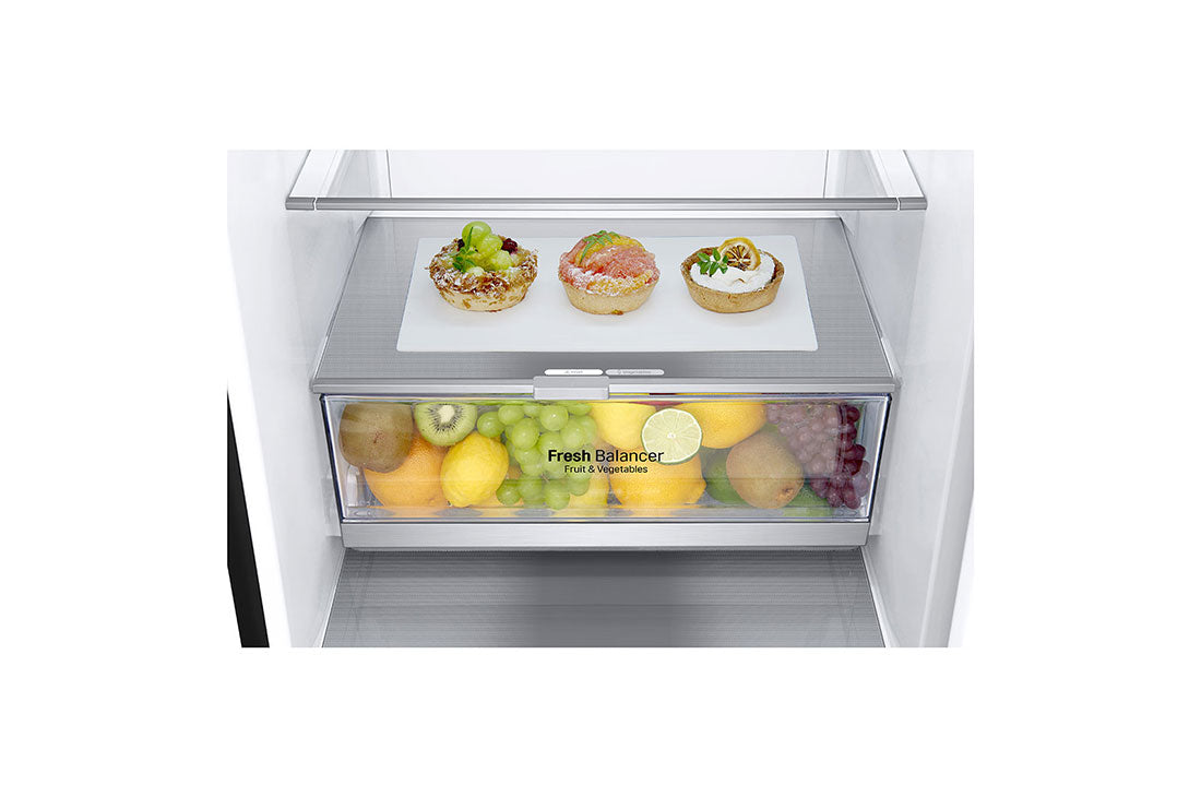 Réfrigérateur de 24 po à profondeur de comptoir d’une capacité de 12 pi³ avec congélateur en bas, Refroidissement+ de la porte et support à vin, 12 pi³ ( Meuble Mtl )