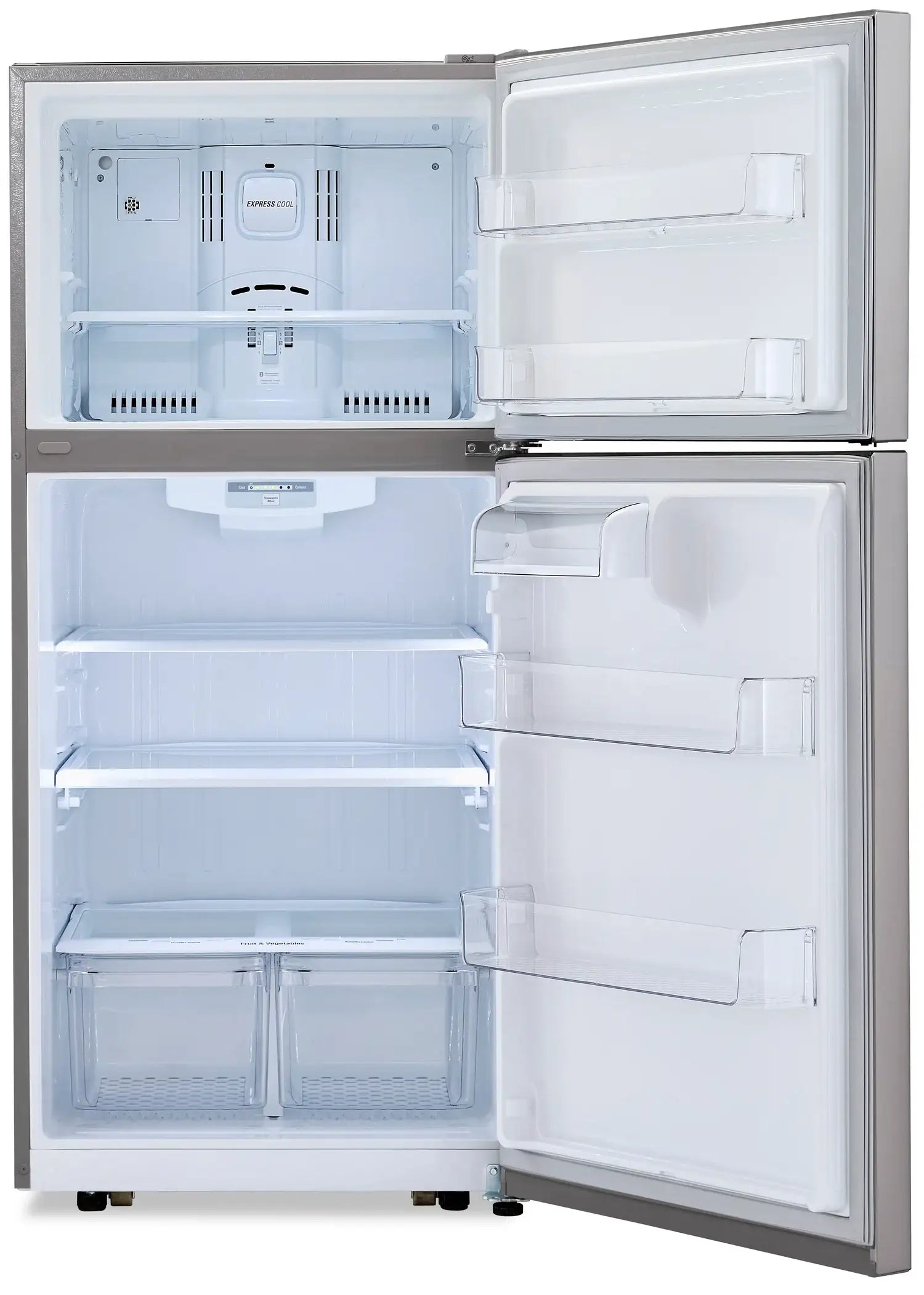 Réfrigérateur LG 20 pi³ Congélateur Haut 30" Inox Smudge-Proof