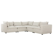 Sofa de Coin Marliss 5 Pièces | Grand Sectionnel Modulaire