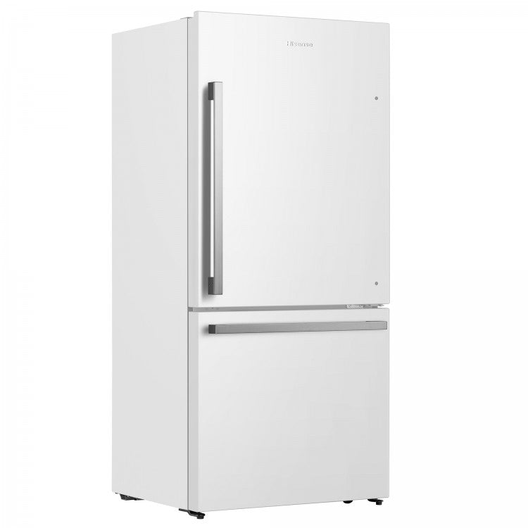 Hisense 17 Cu. pi. Réfrigérateur à congélateur inférieur à profondeur de comptoir - RB17A2CWE ( Meuble Mtl )