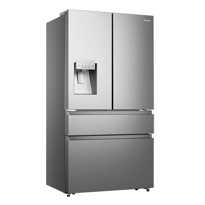 Hisense 19,8 Cu. pi. Réfrigérateur à portes françaises - RF200D4CSE ( Meuble Mtl )
