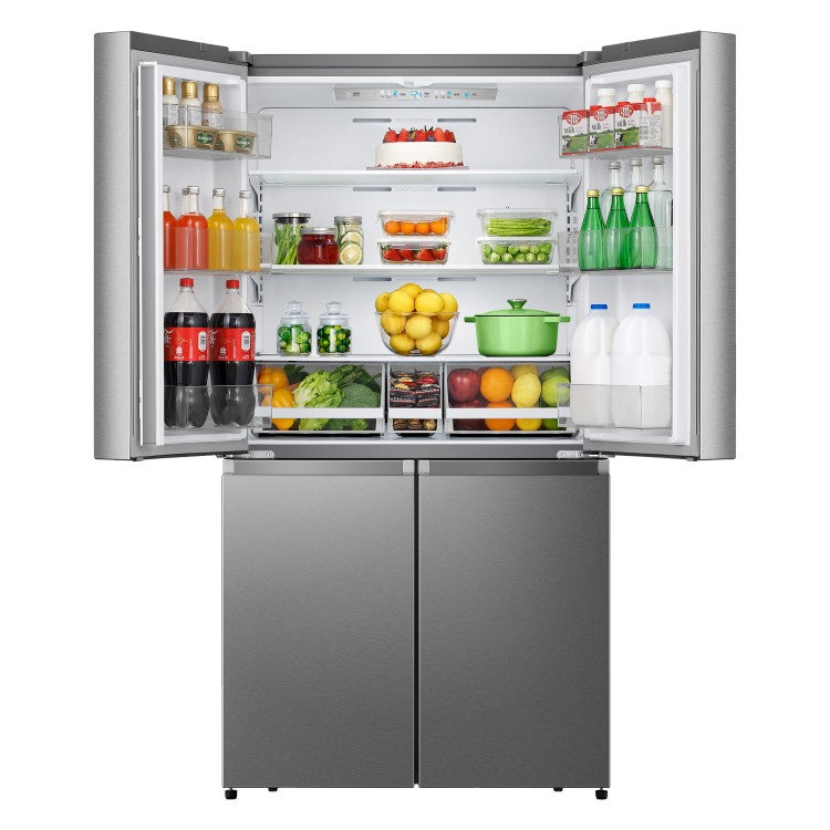 Hisense 21,5 pi.cu. Réfrigérateur à portes françaises à profondeur de comptoir ( Meuble Mtl )