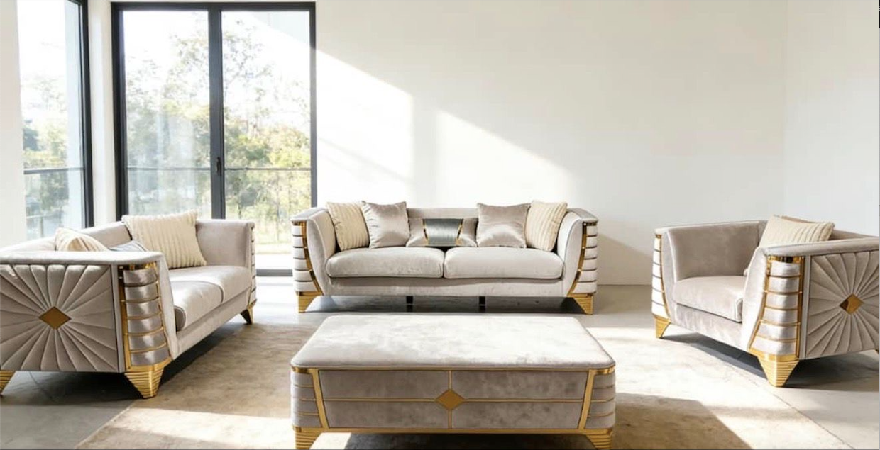 Roma Gold-Grey
