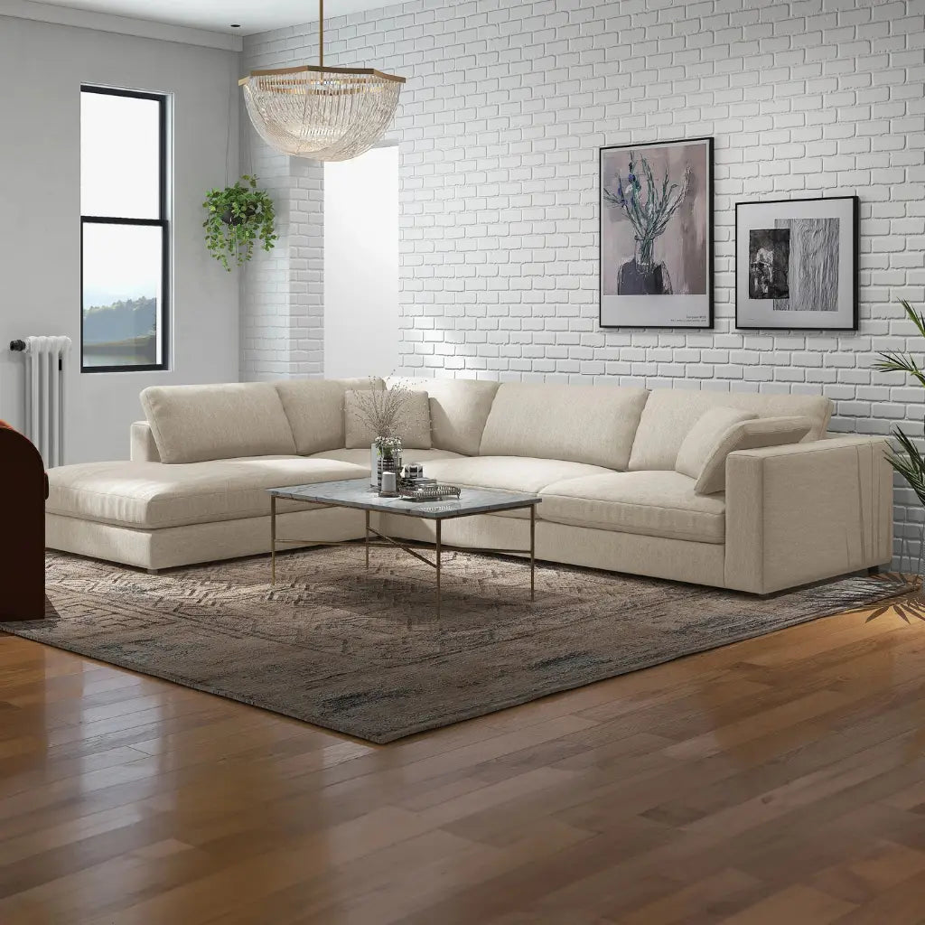 Joelle 2 : Le Confort Nuage en Beige Axel