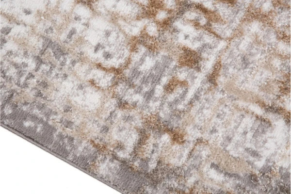 Tapis XL Cyprès 8x11 | Palette neutre et fini utilisé vintage