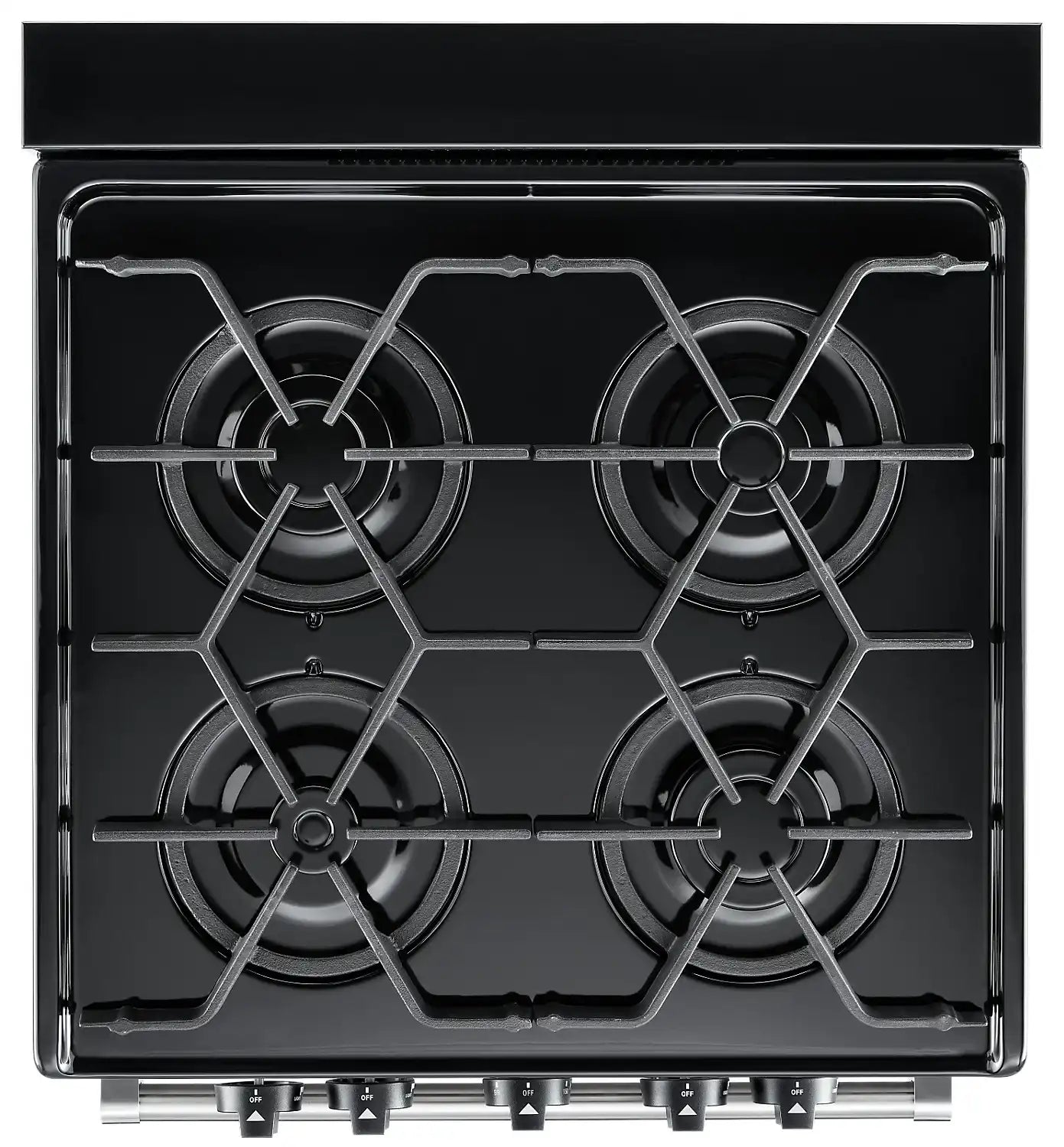 Cuisinière Whirlpool 24" 3 pi³ Gaz Inox Brûleurs Scellés et AccuSimmer WFG500M4HS