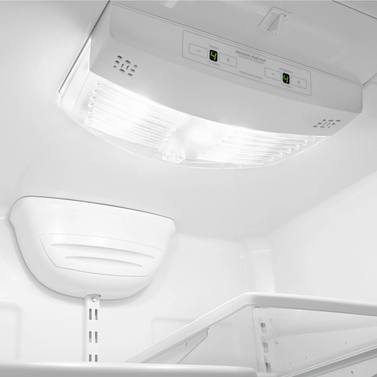 Réfrigérateur Whirlpool 19 pi³ Congélateur bas 30 po Blanc