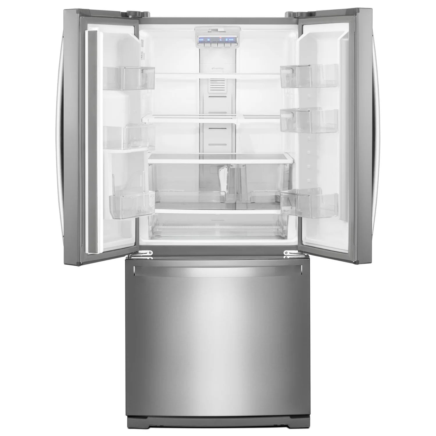 Whirlpool 30" 19.7 cu. ft. French Door Refrigerator Stainless Steel Fingerprint Resistant WRF560SFHZ