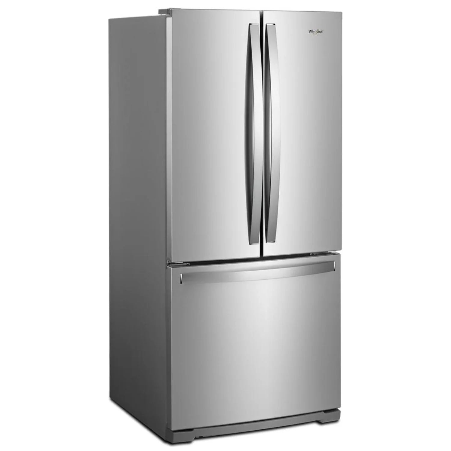 Whirlpool 30" 19.7 cu. ft. French Door Refrigerator Stainless Steel Fingerprint Resistant WRF560SFHZ