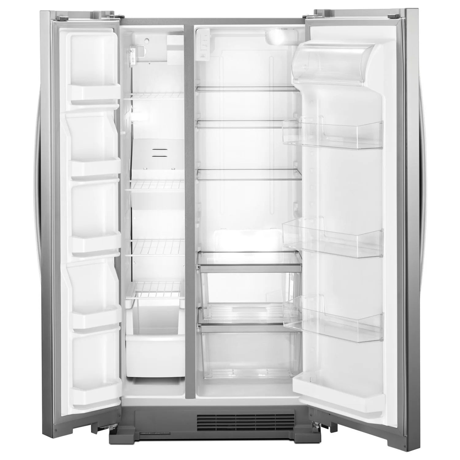 Réfrigérateur Whirlpool 22 pi³ Côte à Côte 33 po Acier Inoxydable