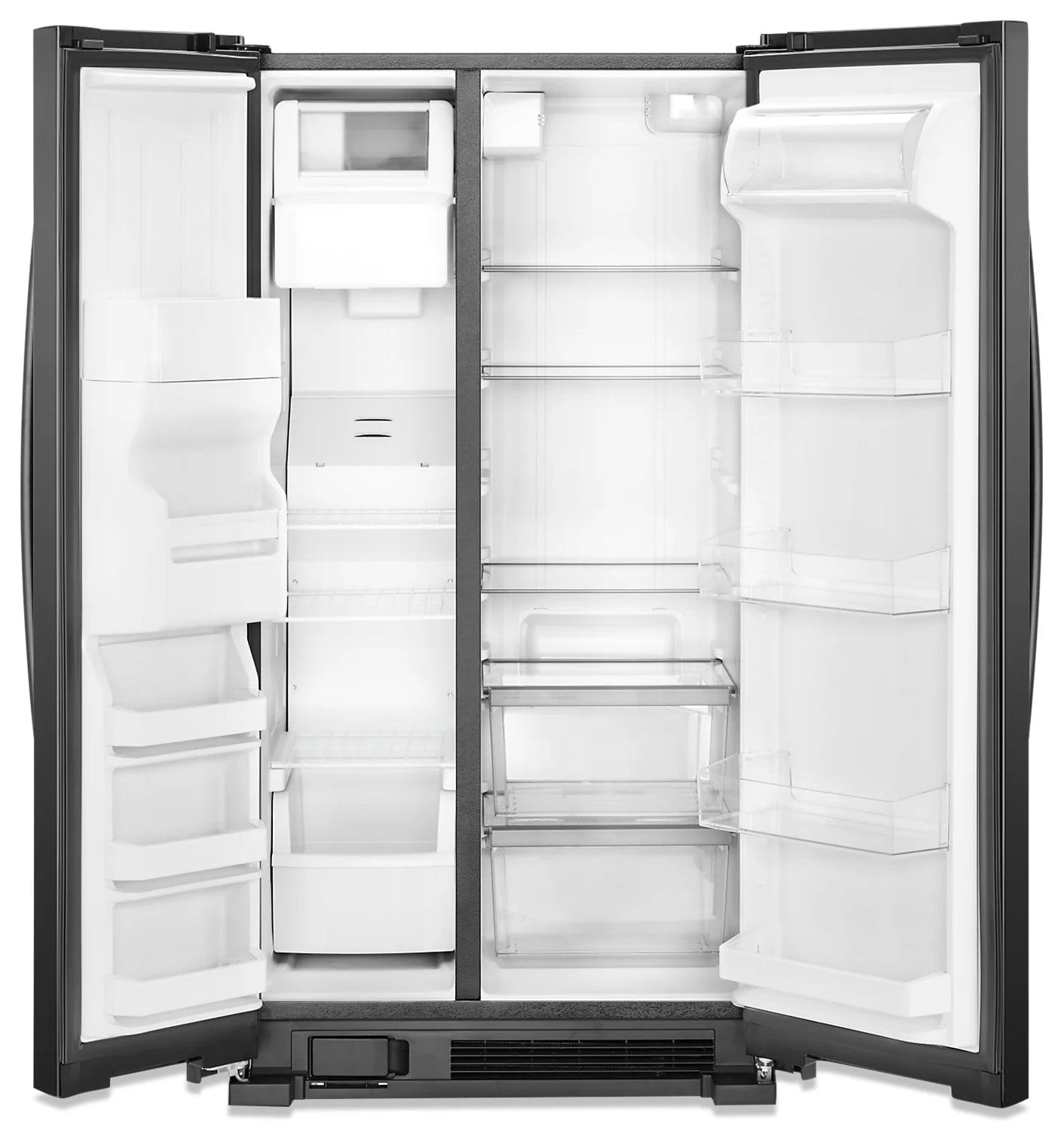 Réfrigérateur Whirlpool 36" 25 pi³ Juxtaposé Noir Energy Star WRS335SDHB