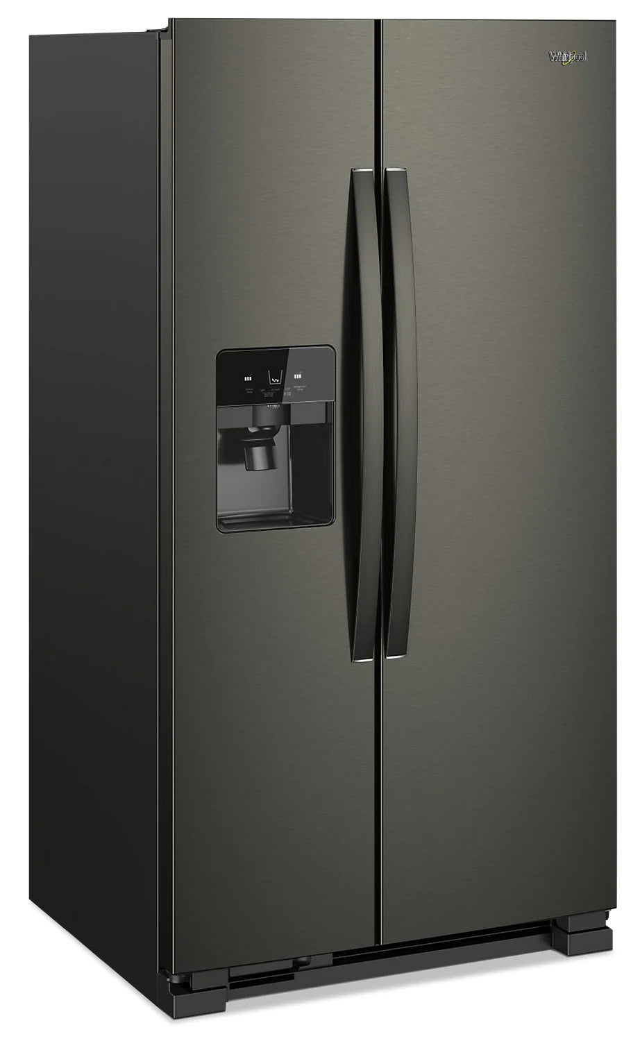 Whirlpool 25 cu. ft. 36-inch Black Stainless Steel Refrigerator WRS555SIHV