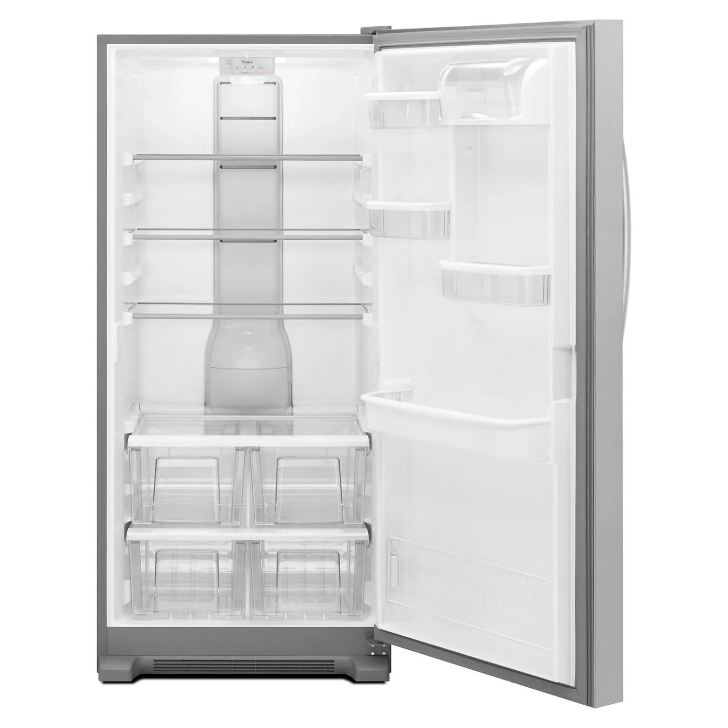 Réfrigérateur vertical Whirlpool SideKicks® de 18 pi³ en acier inoxydable