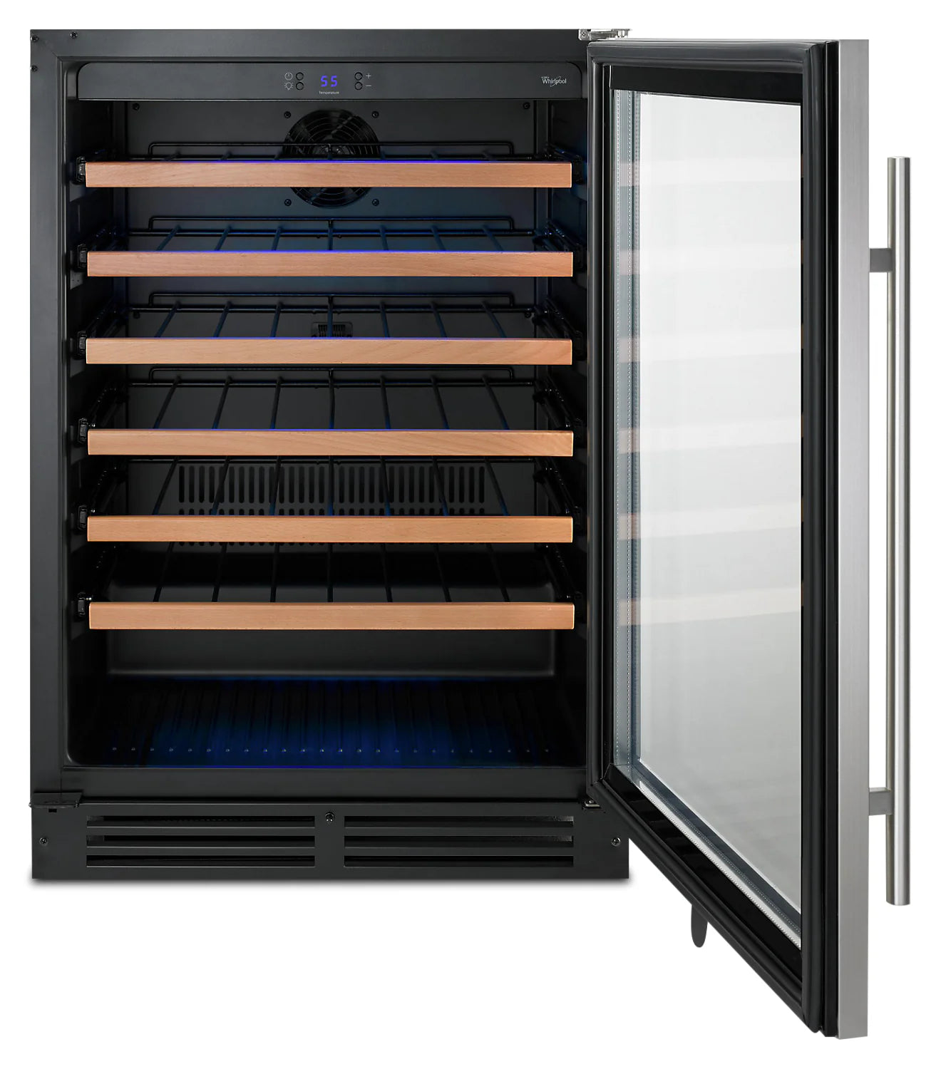 Cellier Whirlpool 5 pi³ 51 bouteilles Inox WUW35X24DS