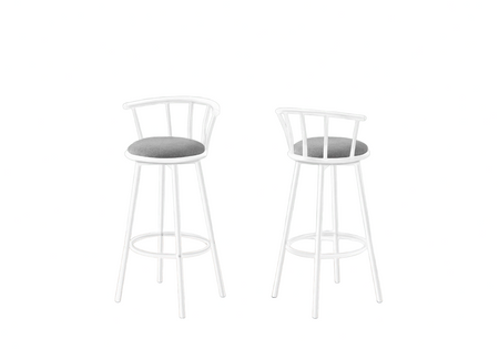 TABOURET DE BAR - 2PCS / 36