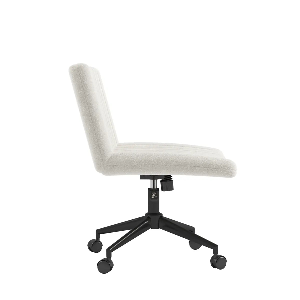 Chaise de travail Pheby Blanche | Confort optimal et design épuré