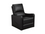 FAUTEUIL ÉLÉVATEUR INCLINABLE, NOIR ( Meuble Mtl )