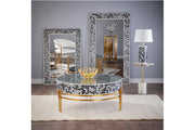 Table basse à marqueterie de dames