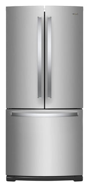 Whirlpool 30" 19.7 cu. ft. French Door Refrigerator Stainless Steel Fingerprint Resistant WRF560SFHZ
