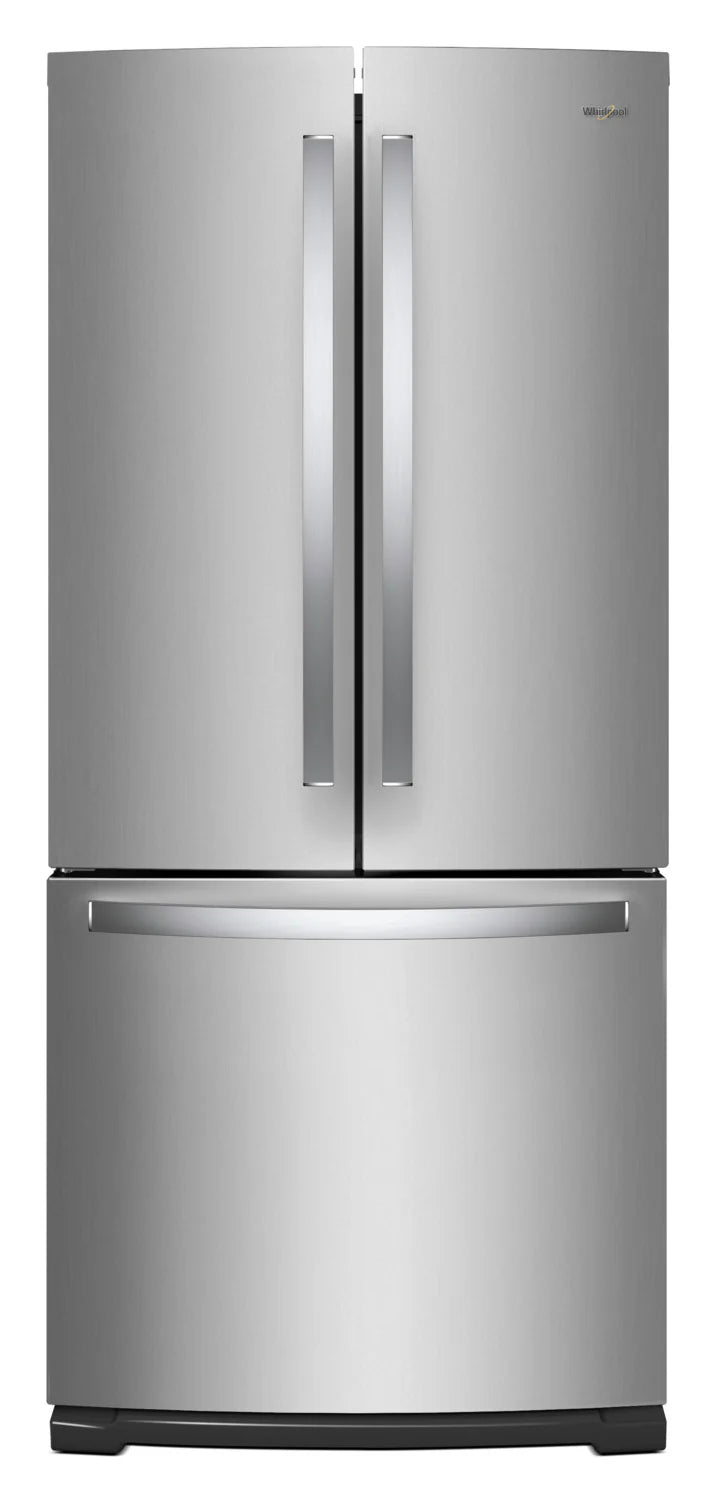 Whirlpool 30" 19.7 cu. ft. French Door Refrigerator Stainless Steel Fingerprint Resistant WRF560SFHZ