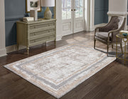 Tapis contemporain Almalfi 5x8 au fini vieilli