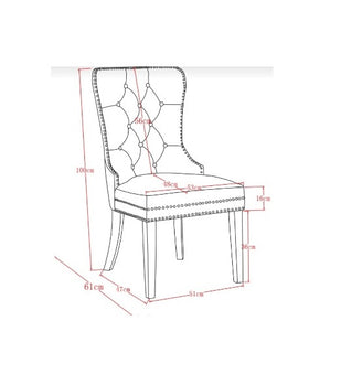 CHAISE DE SALLE À MANGER, JEU DE 2 ( Meuble Mtl )