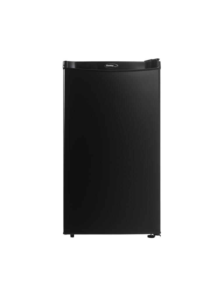 Danby 3.2 cu. ft. Compact Refrigerator with Freezer, Stainless Steel