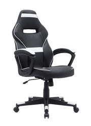 KMX Gaming Chair | Black/White with Butterfly Mechanism