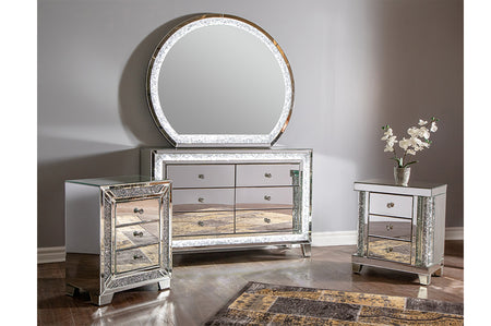 Commode et miroir Eclipse