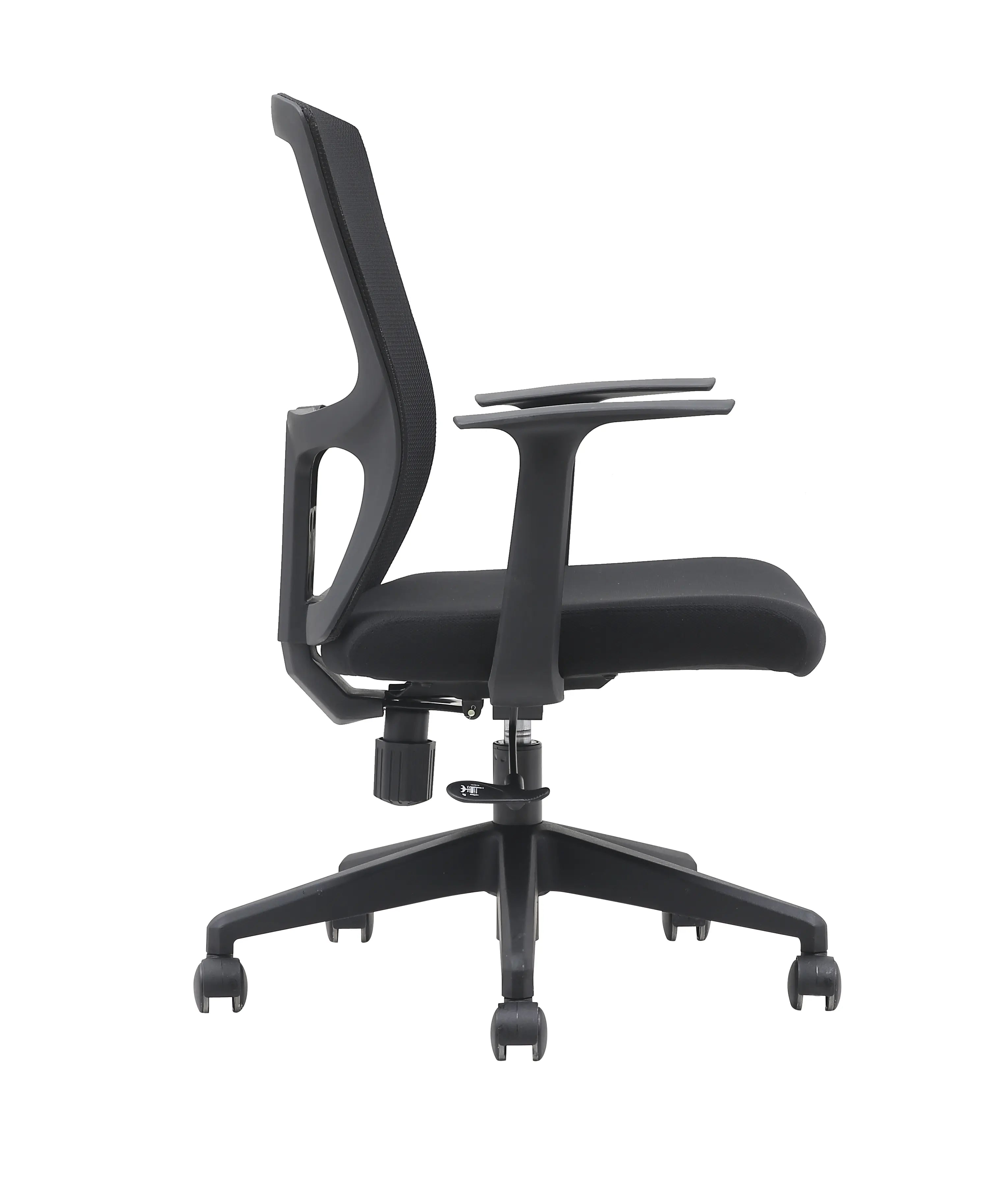 Fauteuil de bureau Abel Noir | Mousse haute densité et design moderne
