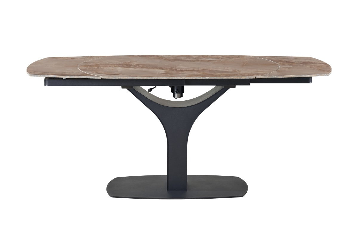 Table à manger extensible Imani - Pierre frittée Agate