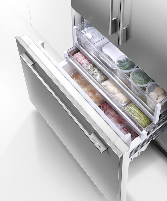 Réfrigérateur Fisher & Paykel 36" 16,8 pi³ Encastrable Prêt à Paneler Eau/Glace RS36A72U1-N