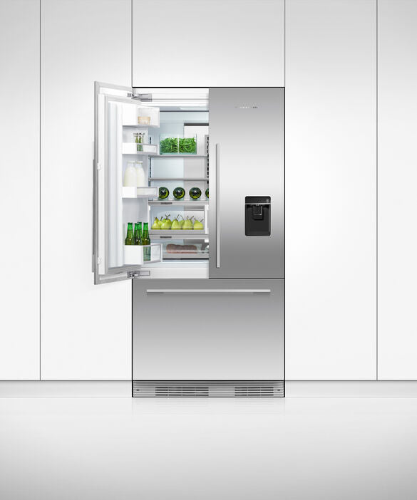 Réfrigérateur Fisher & Paykel 36" 16,8 pi³ Encastrable Prêt à Paneler Eau/Glace RS36A72U1-N