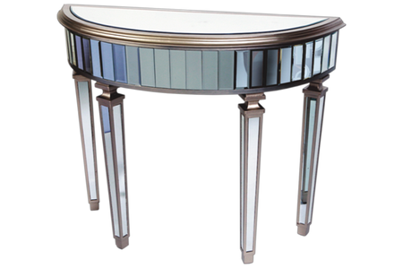 Table console demi-lune