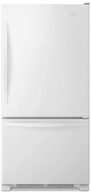 Réfrigérateur Whirlpool 19 pi³ Congélateur bas 30 po Blanc