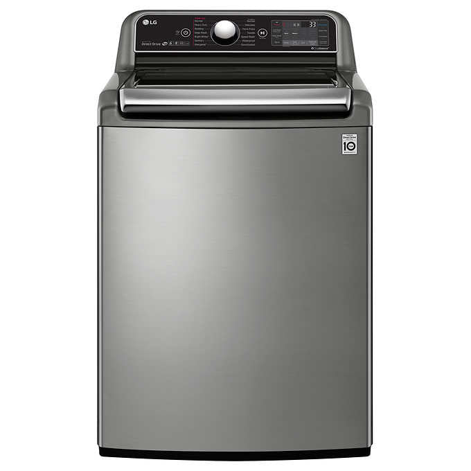 Ensemble Laveuse Vertical À La Vapeur De 5,8 Pi³ TurboWash 3D Et Sécheuse Électrique De 7,3 Pi³ Avec Vapeur Wi-Fi En Acier Graphite *PRODUITS NEUFS* LG ( WT7800HVA / DLEX7900VE )