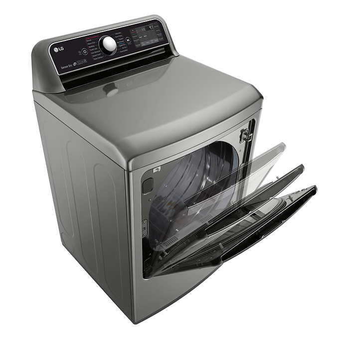 Ensemble Laveuse Vertical À La Vapeur De 5,8 Pi³ TurboWash 3D Et Sécheuse Électrique De 7,3 Pi³ Avec Vapeur Wi-Fi En Acier Graphite *PRODUITS NEUFS* LG ( WT7800HVA / DLEX7900VE )