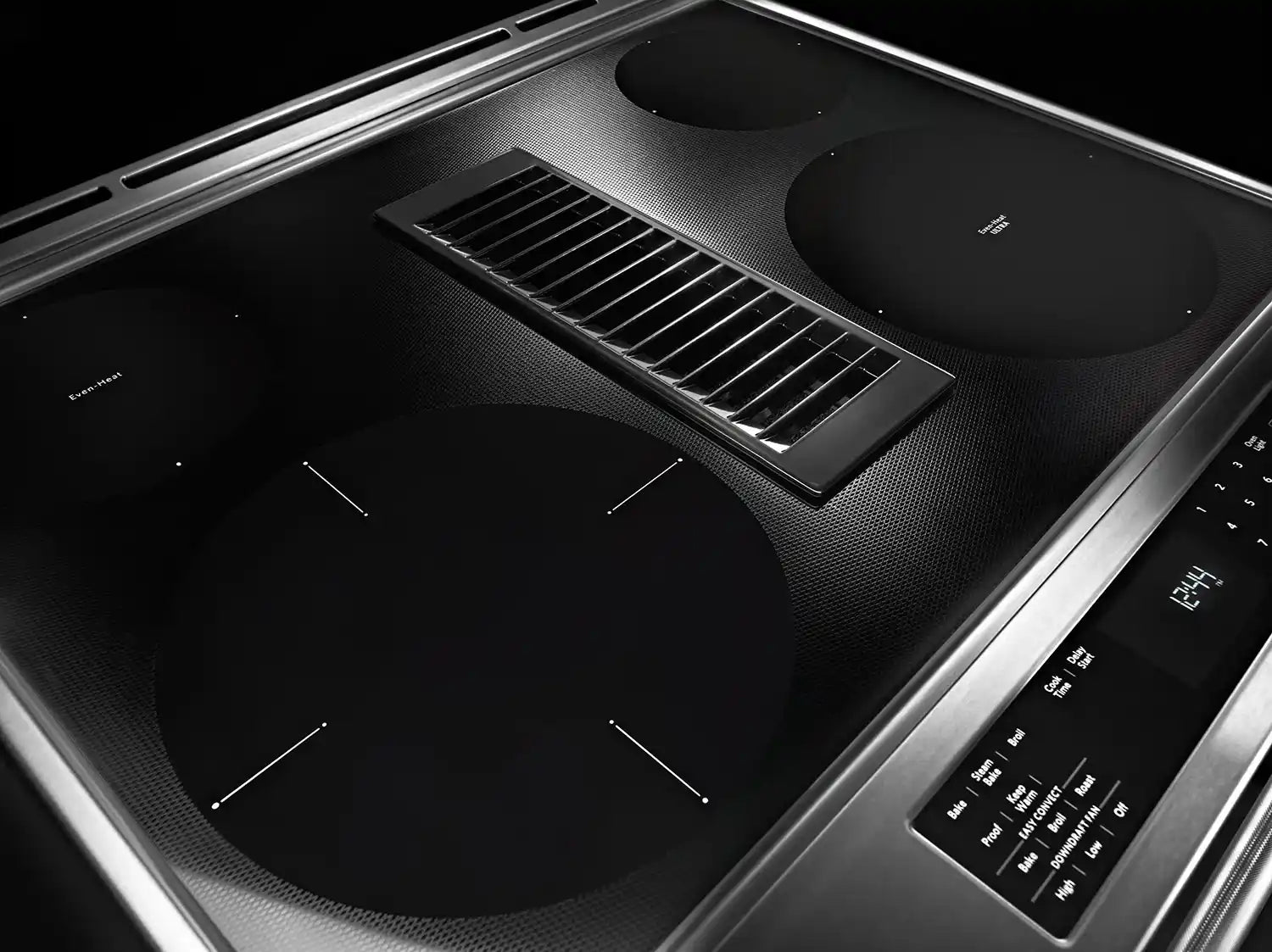 Cuisinière électrique encastrable KitchenAid 6,4 pi³ à convection KSEG950ESS