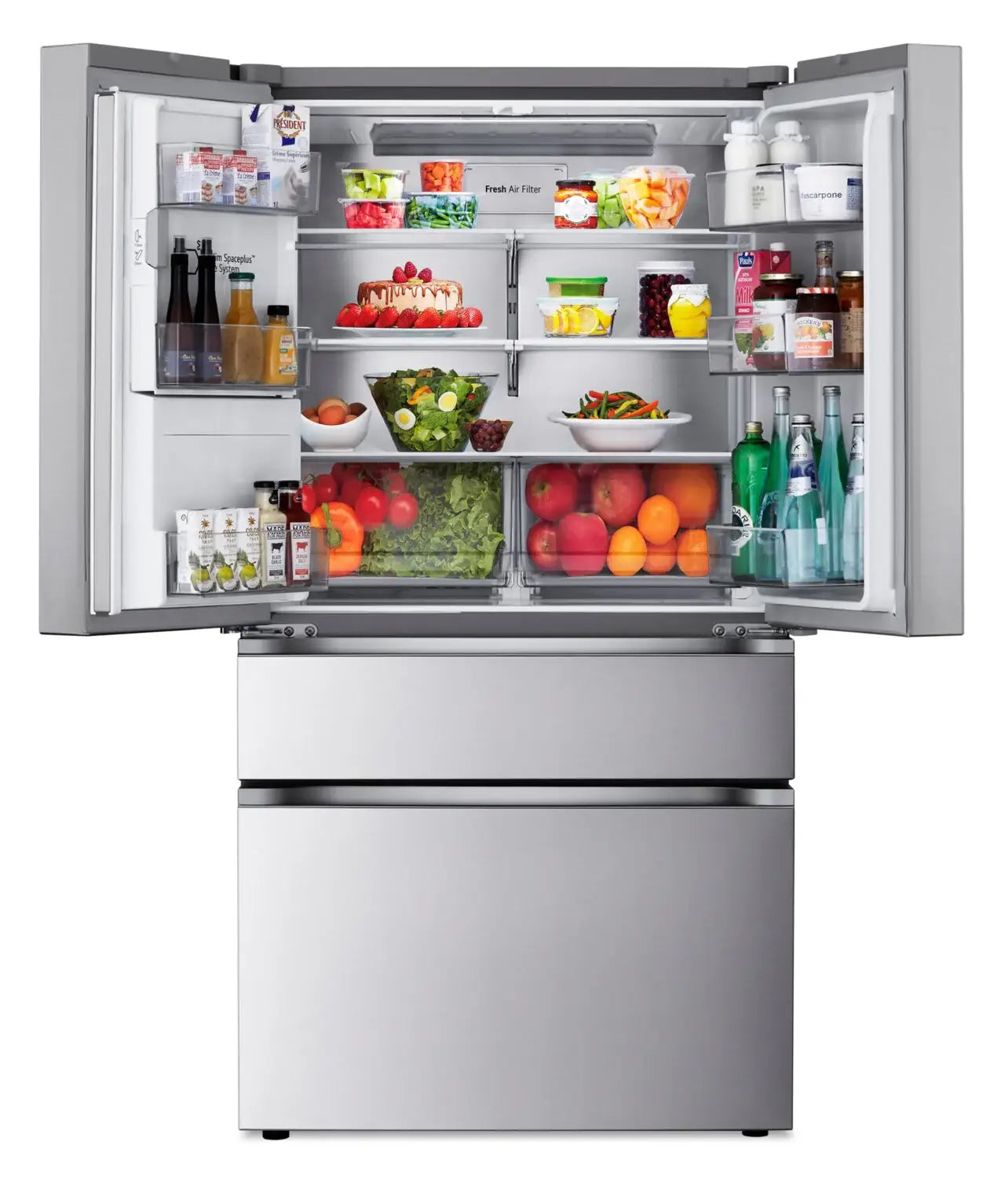Réfrigérateur LG 29 pi³ 4 Portes 36" Tiroir Convertible Inox